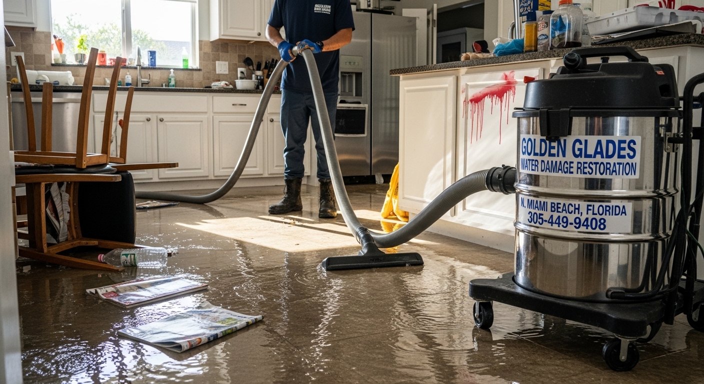 Data Center Water Damage Recovery in North Miami Beach, FL equipment setup