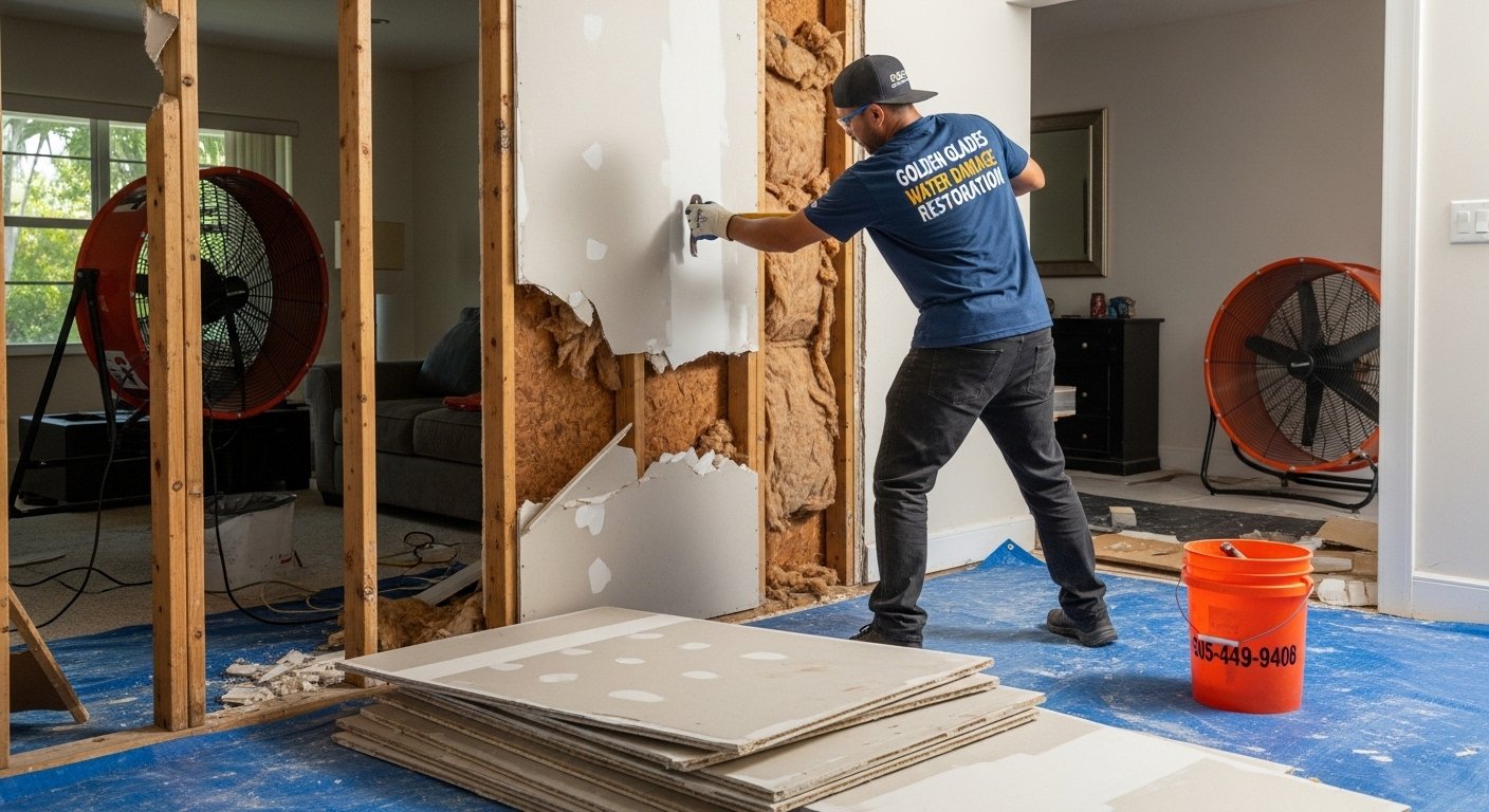 Insurance Claim Assistance for Water Damage in North Miami Beach, FL crew working in North Miami Beach