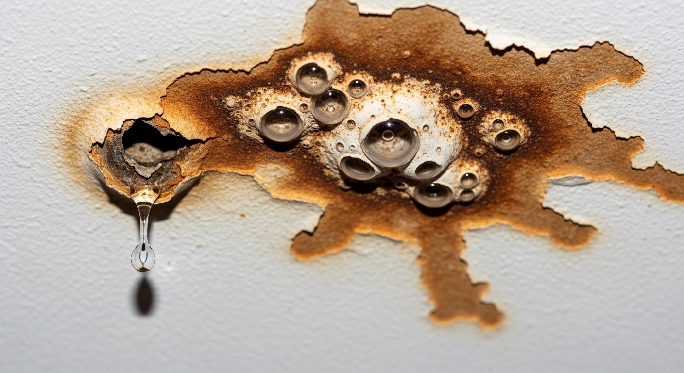 Storm Drain Backup Flooding Home photo